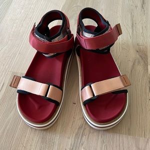 See by Chloe grosgrain strap sandals size 38